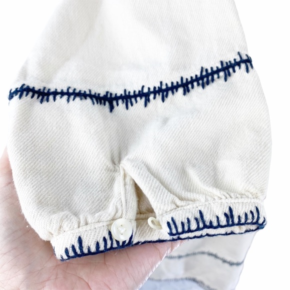 Anthropologie TROVATA Birds of Paradise Nina Linen Shift Dress XS - Picture 10 of 11